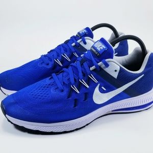 Nike Zoom Winflo 2 Running Blue/Whie Trainers Shoe